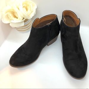 SODA Black Ankle Booties Boots Bootie Sz 8
